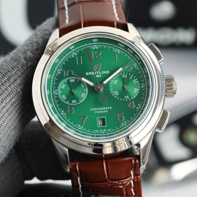 Breitling 316L Steel 42MM In-house 01 Mechanical Movement Watch